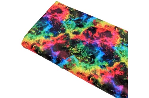 Click to order custom made items in the Rainbow Galaxy PUL fabric